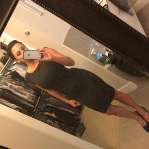 Grey Dress with great detail